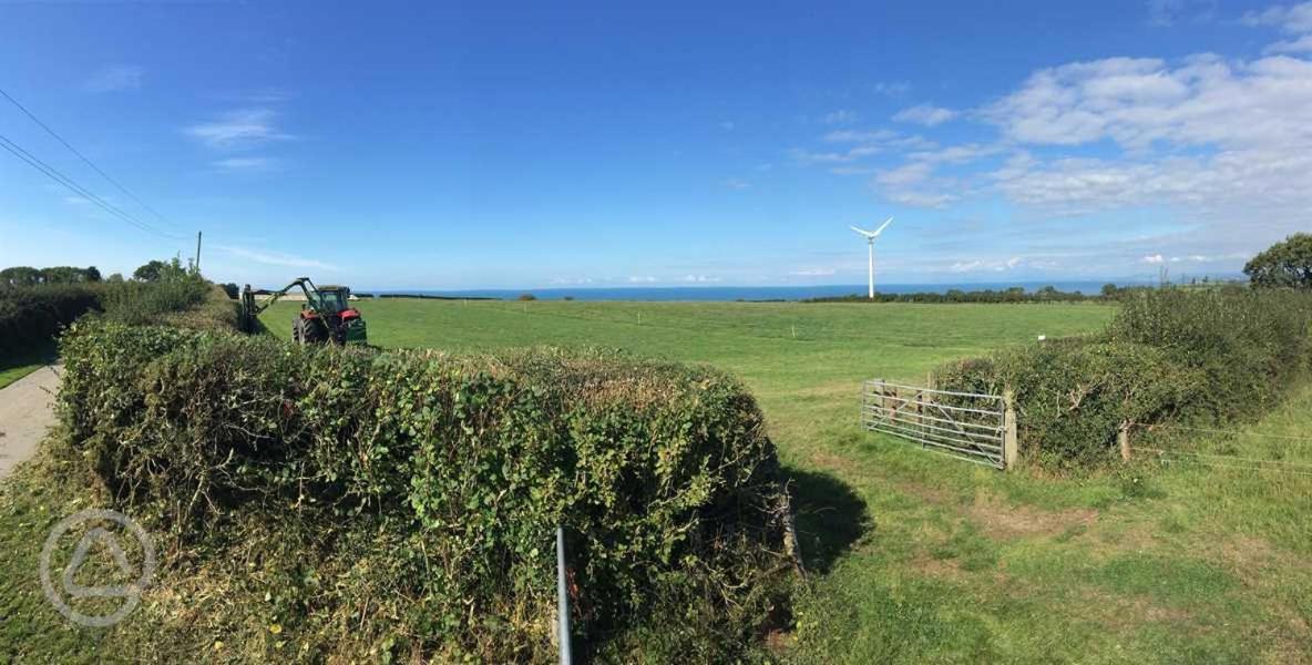 Carreg Y Gwynt Campsite - Touring And Tent Pitches Hotel Llanarth  Buitenkant foto